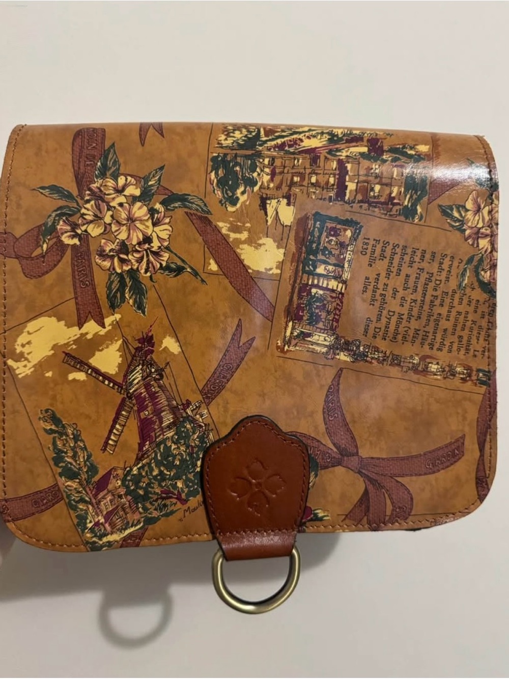 Patricia Nash “My European Vacation”Crossbody Bag